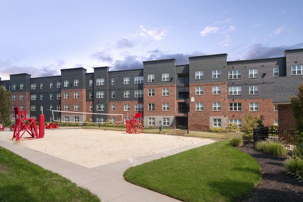 sport court at Trifecta Apartments