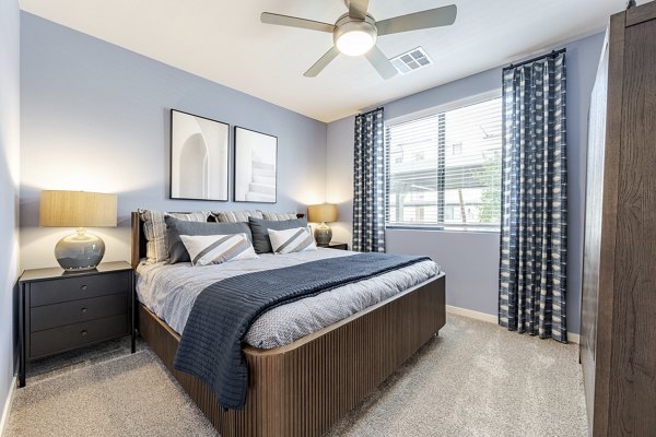 bedroom closet at Solara Vista Apartments