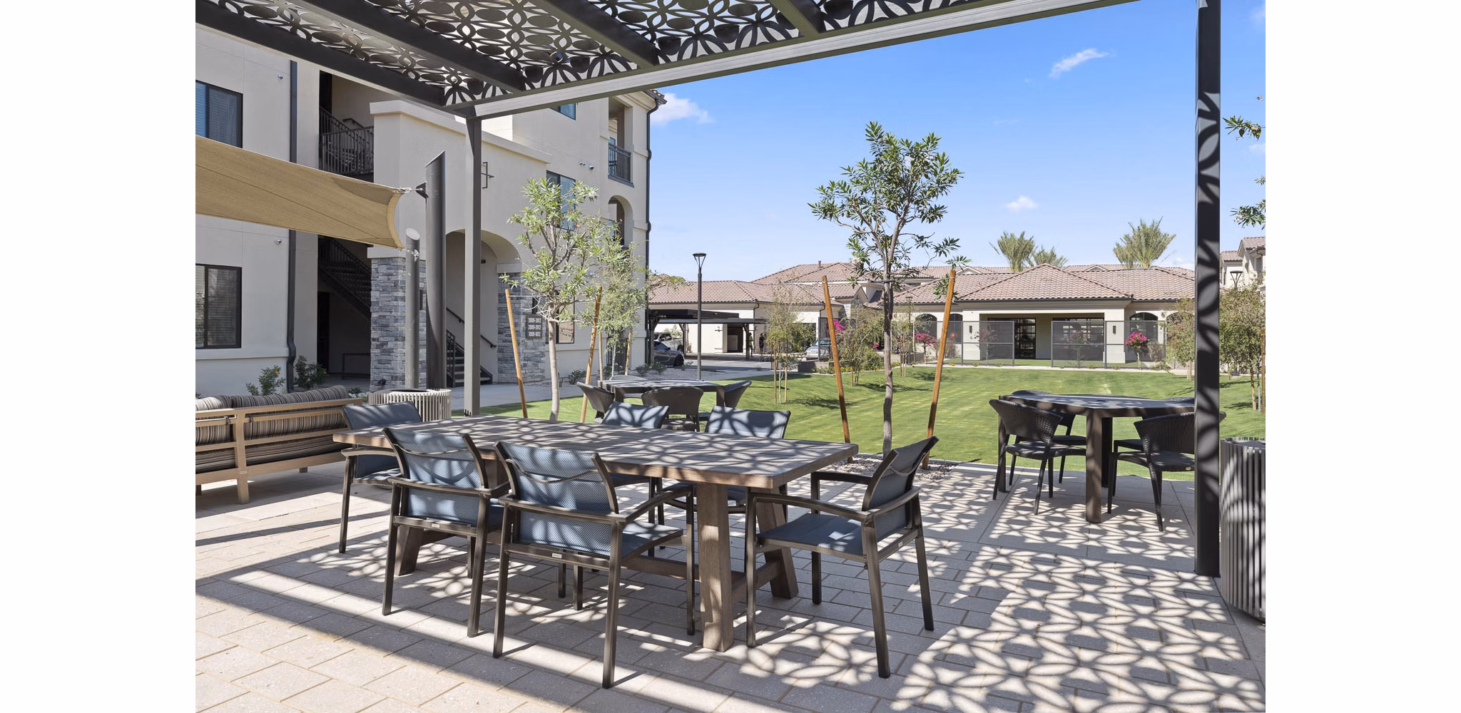 patio at Solara Vista Apartments