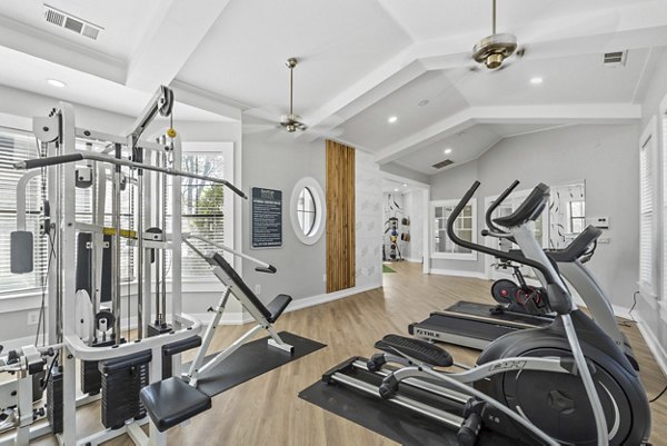 fitness center at Bardin Greene Apartments 