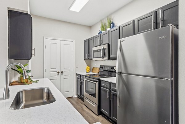 kitchen at Bardin Greene Apartments 