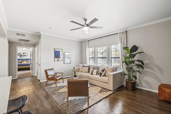 living room at Bardin Greene Apartments 