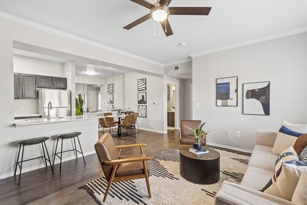living room at Bardin Greene Apartments 