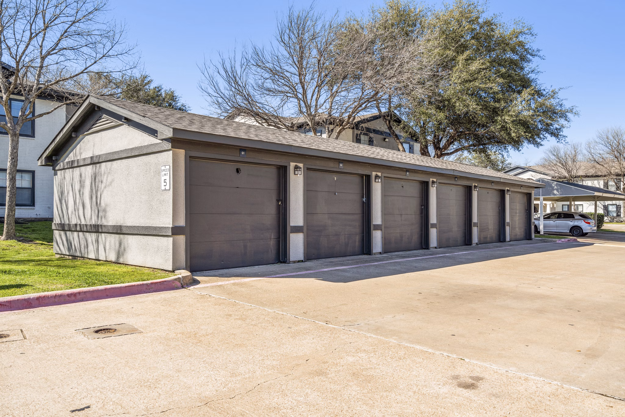 car care station at Bardin Greene Apartments 