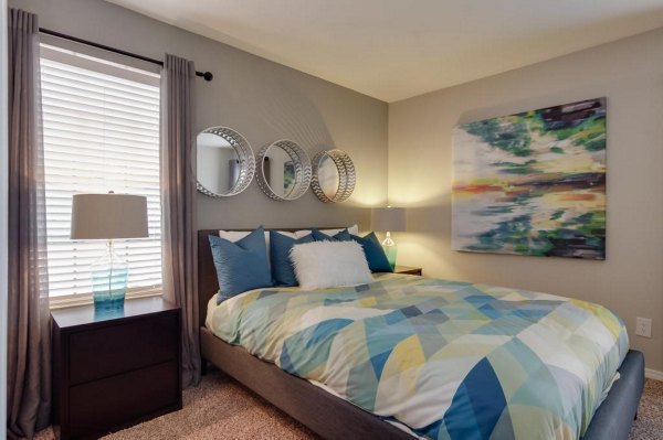 bedroom at Circle at Point Park Apartments