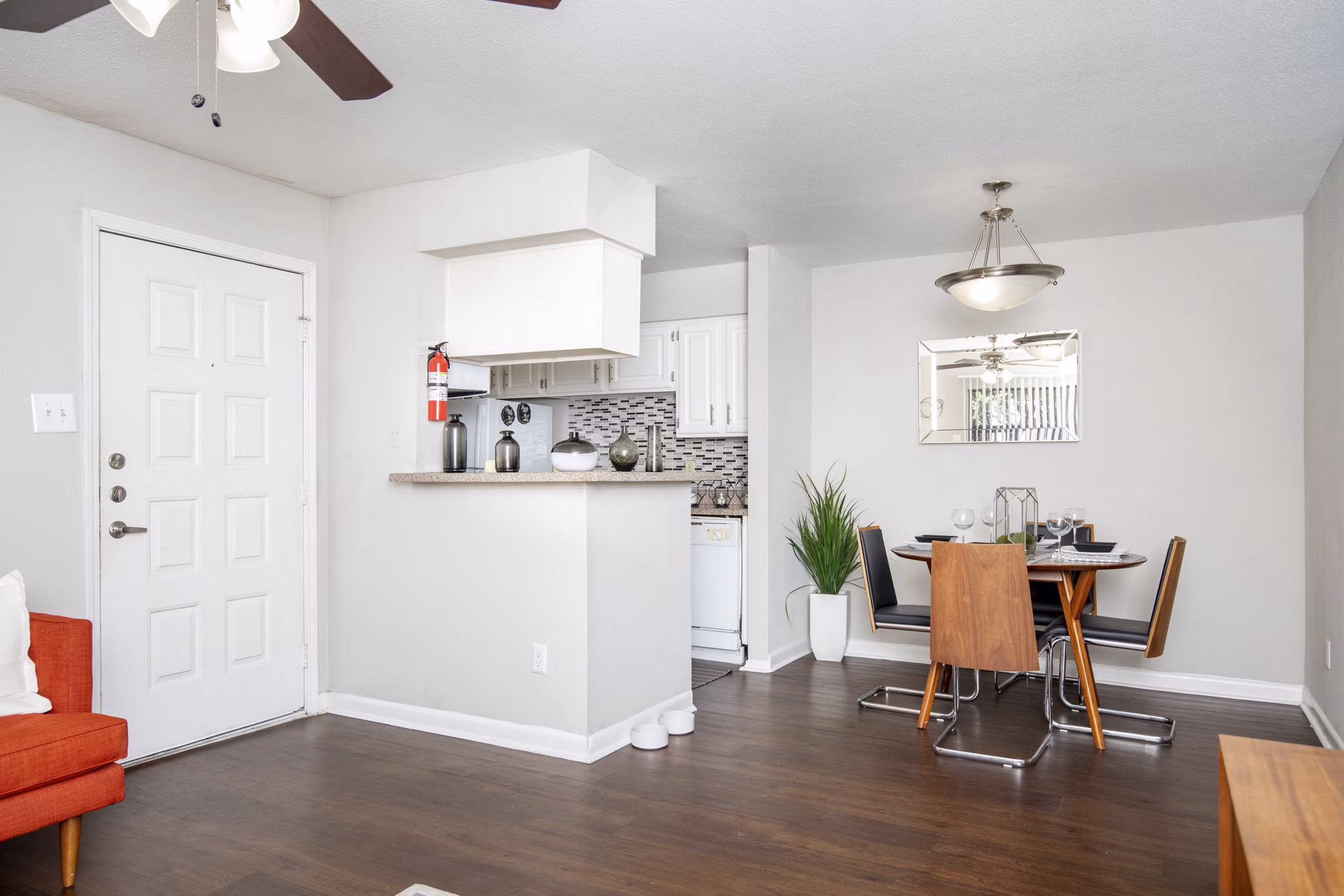 kitchen at Circle at Point Park Apartments