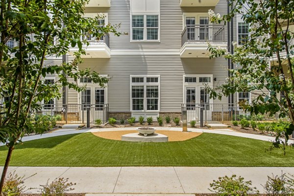 dog park/patio at The Margo Apartments