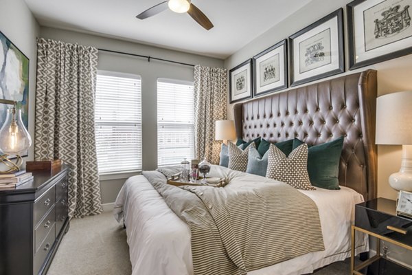 bedroom at The Maxwell Apartments