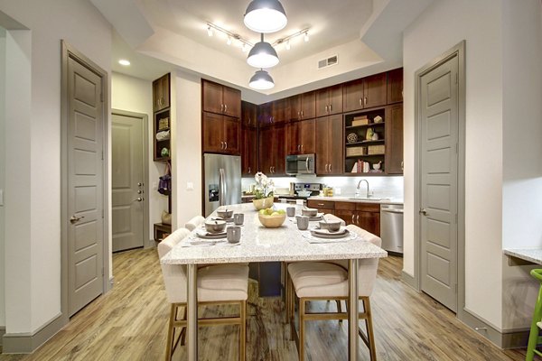 dining area at The Maxwell Apartments