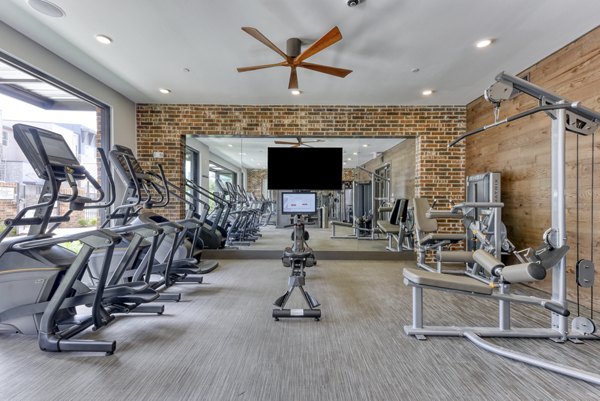 fitness center at Citadel Urban Apartments