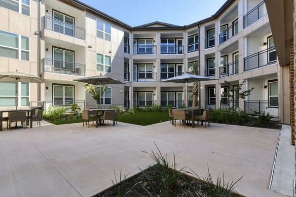 patio at Citadel Urban Apartments