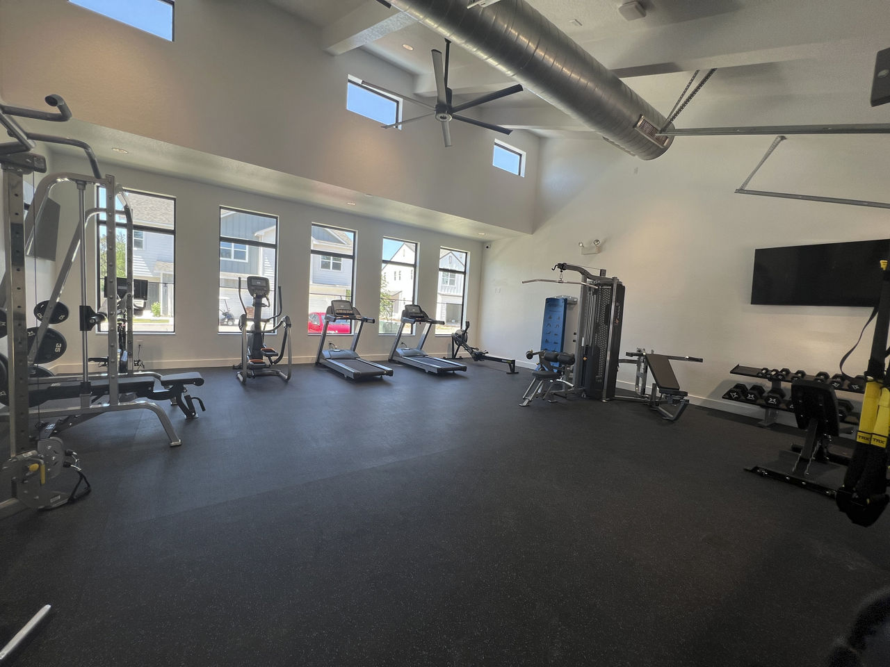 Gym at Farm Haus Luxury Rental Homes (3 of 4)