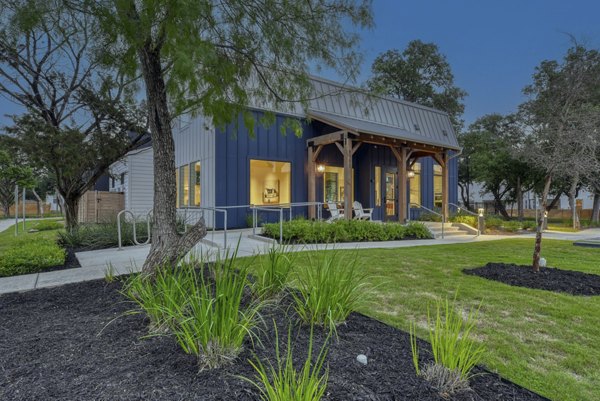 dog park at Farm Haus Luxury Rental Homes