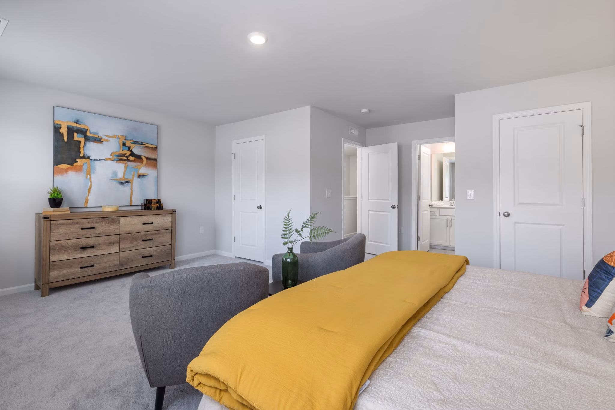 bedroom at Page Oaks Apartments