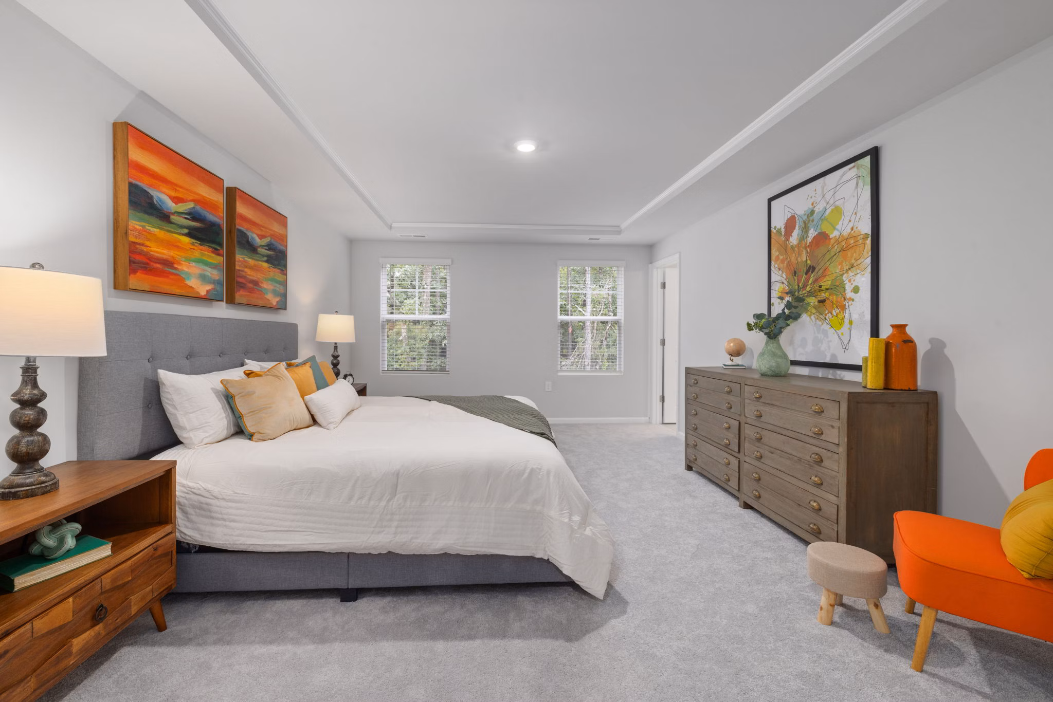 bedroom at Page Oaks Apartments
