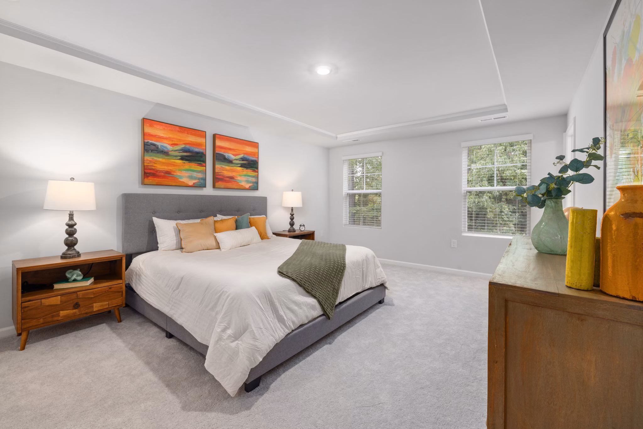 bedroom at Page Oaks Apartments