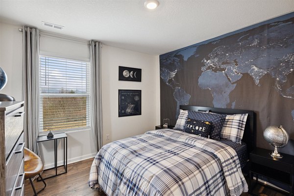 bedroom at Bell's Lake Apartments