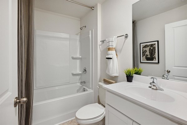 bathroom at Martin Square Apartments