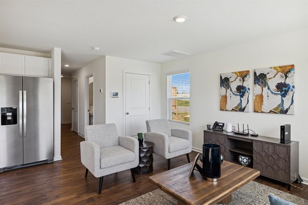 living room at Martin Square Apartments