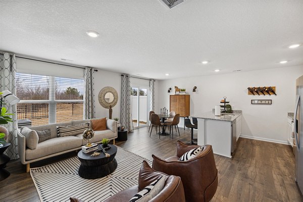 living room at Martin Square Apartments