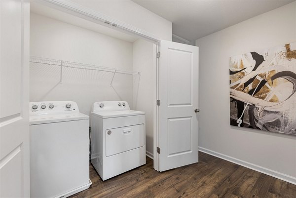 laundry room at Martin Square Apartments