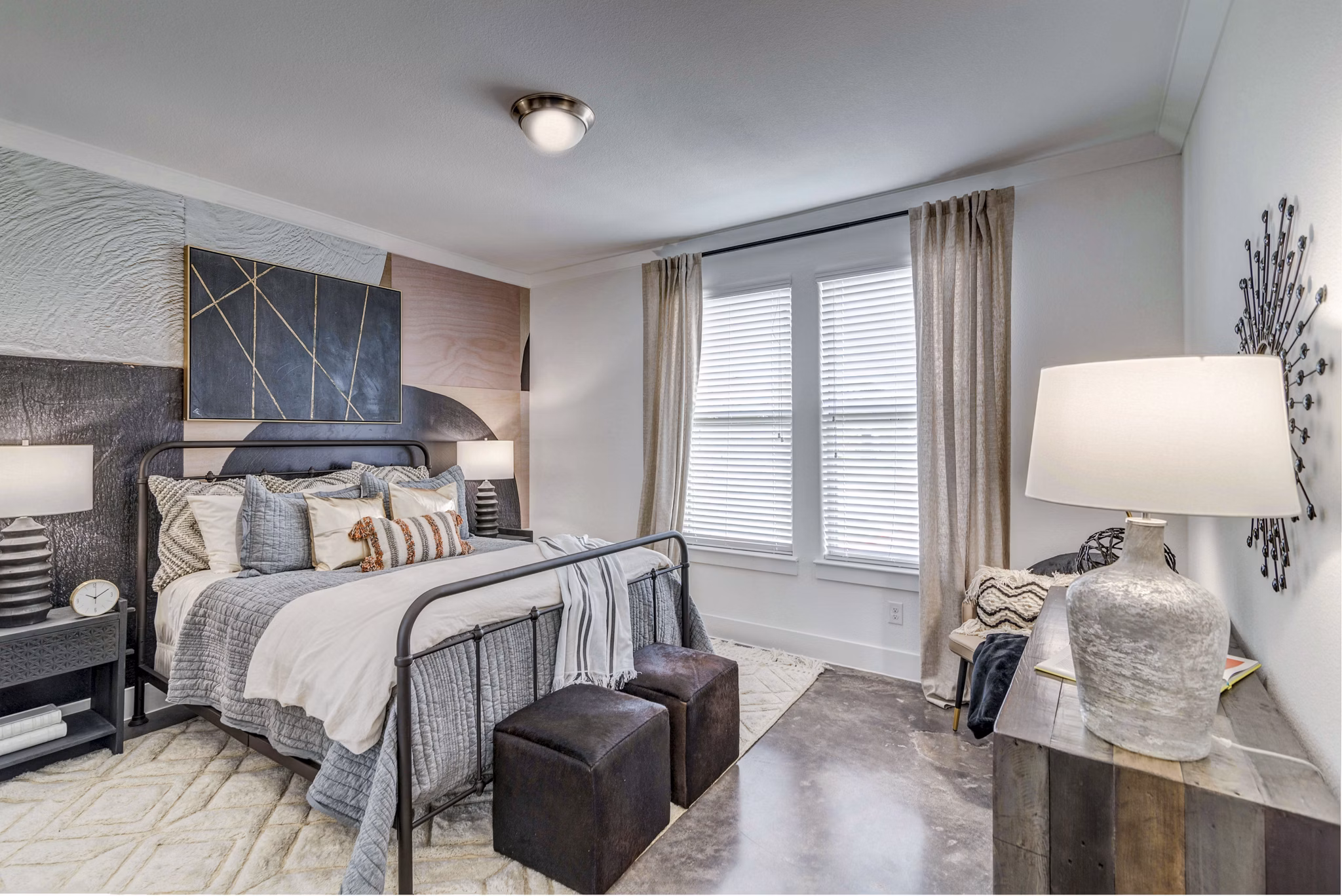bedroom at The View at TPC Apartments