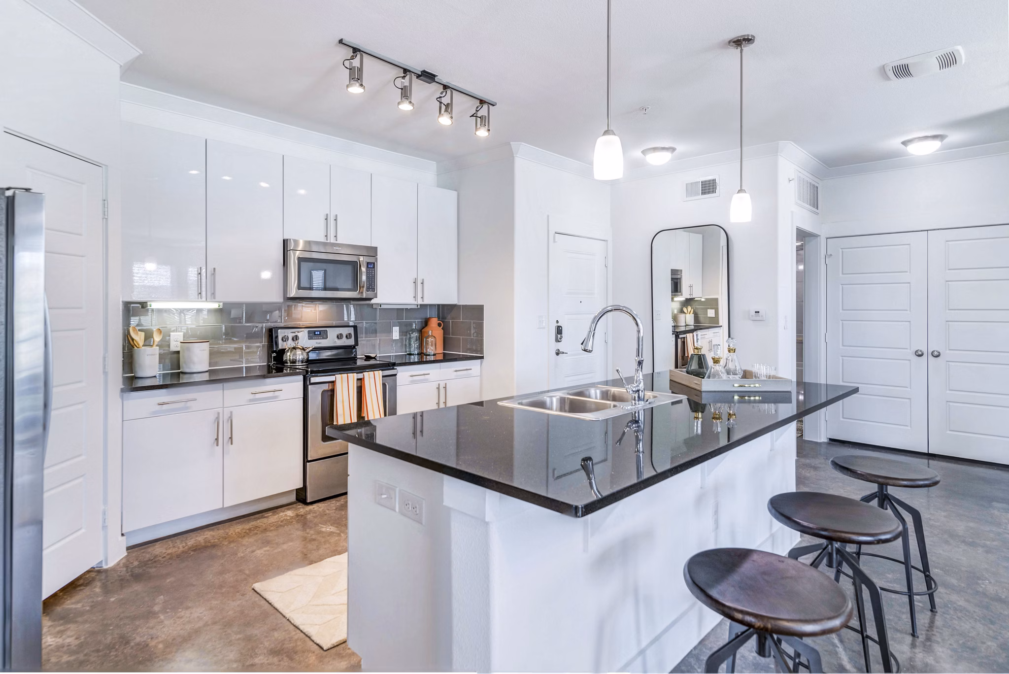 kitchen at The View at TPC Apartments