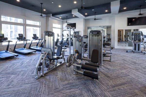 fitness center at Union House Apartments