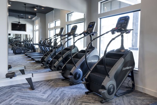 State-of-the-art fitness center with modern equipment at Union House Apartments