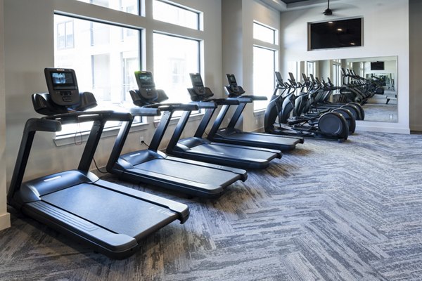Fully-equipped fitness center with modern machines at Union House Apartments, perfect for a healthy lifestyle and exercise enthusiasts