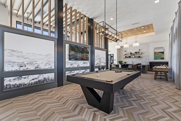 game room at The Jaxon Luxury Apartments