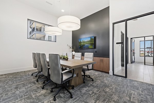 home office at The Jaxon Luxury Apartments