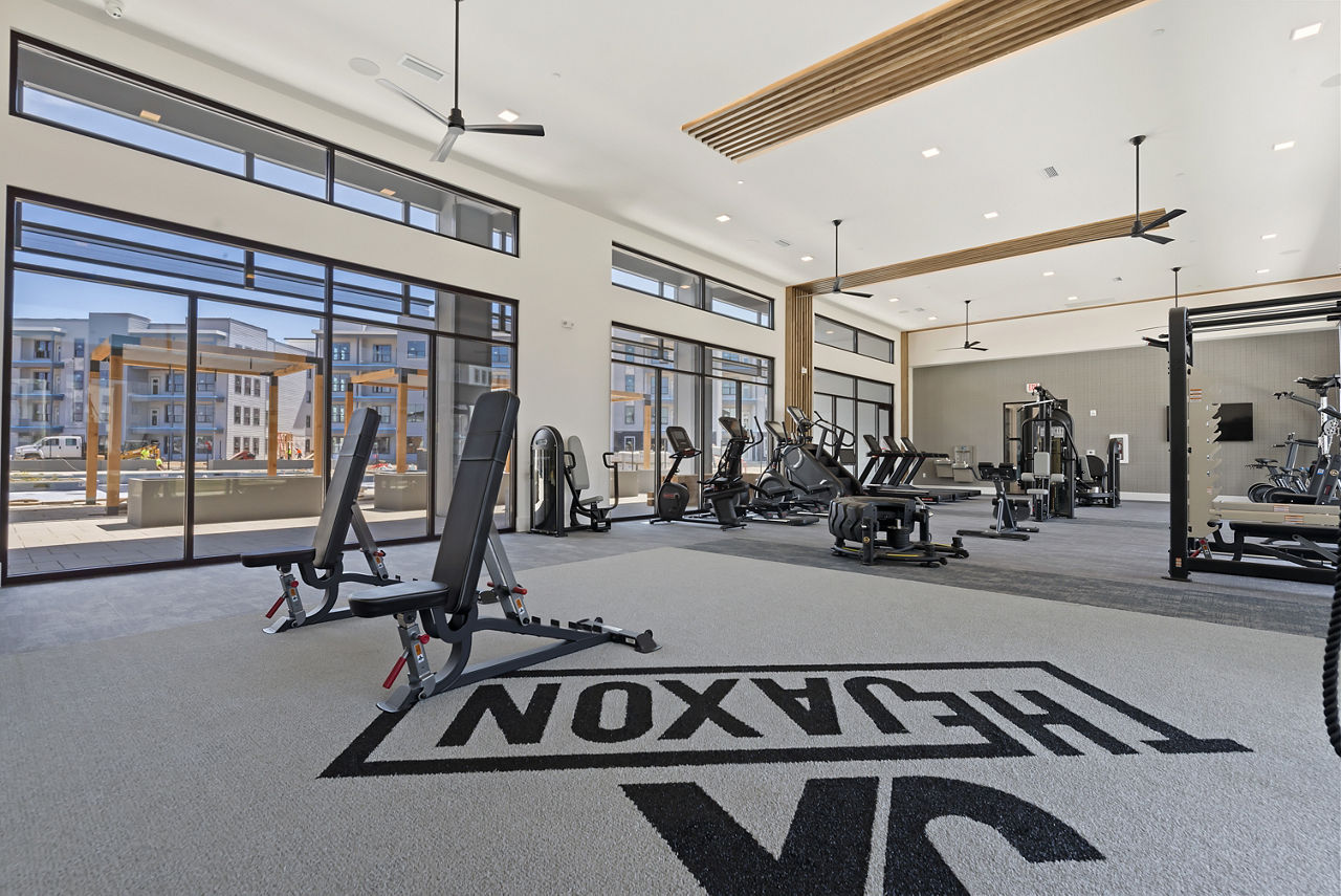 Gym at The Jaxon Luxury Apartments (1 of 2)