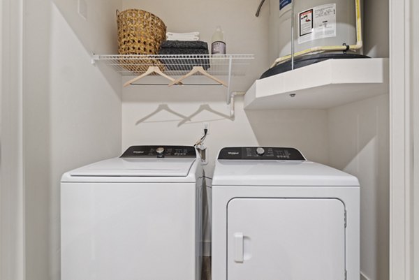 laundry room at The Jaxon Luxury Apartments