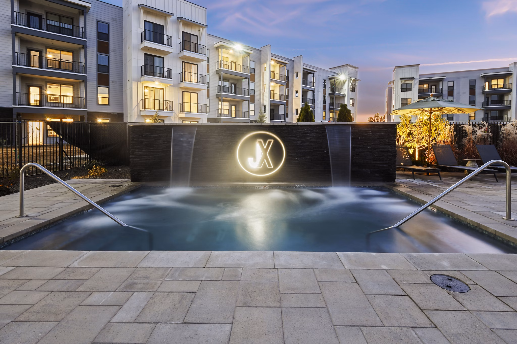 pool at The Jaxon Apartments