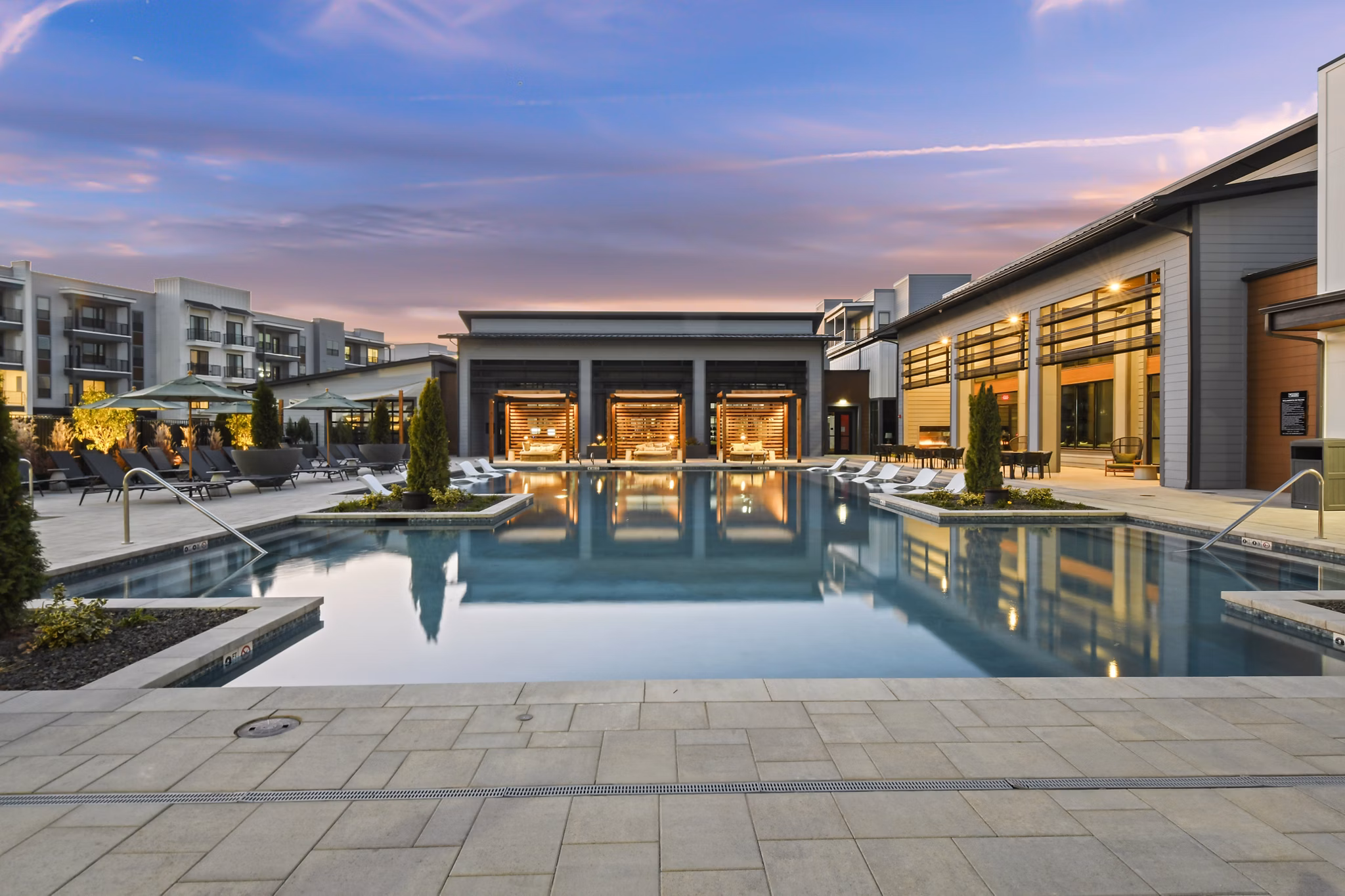 pool at The Jaxon Apartments