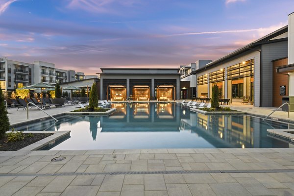 pool at The Jaxon Luxury Apartments