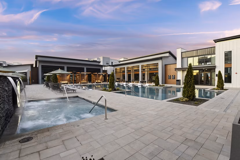 pool at The Jaxon Apartments