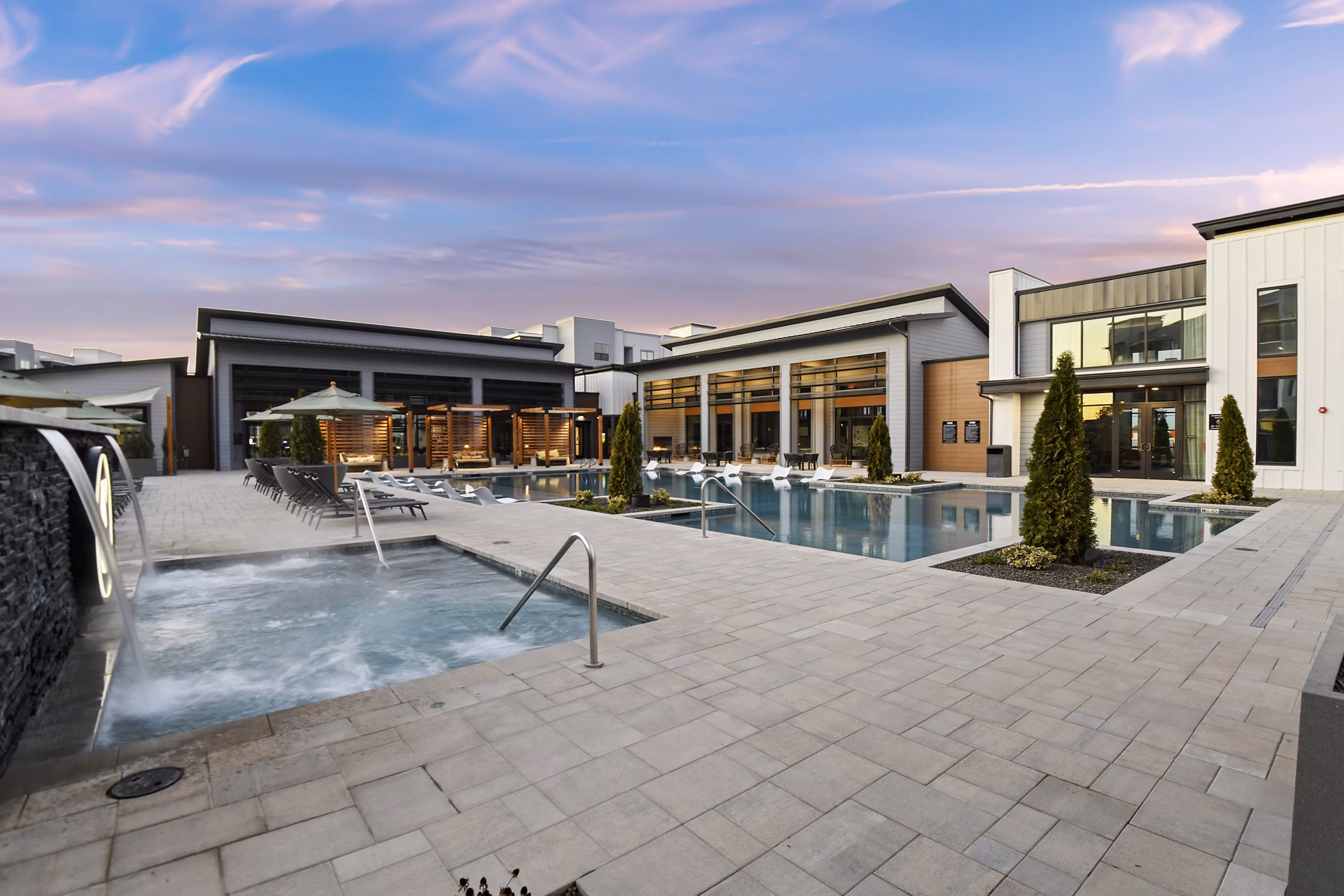 pool at The Jaxon Apartments