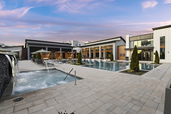 pool at The Jaxon Luxury Apartments