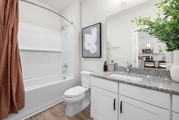 bathroom at Alexander Crossing Apartments