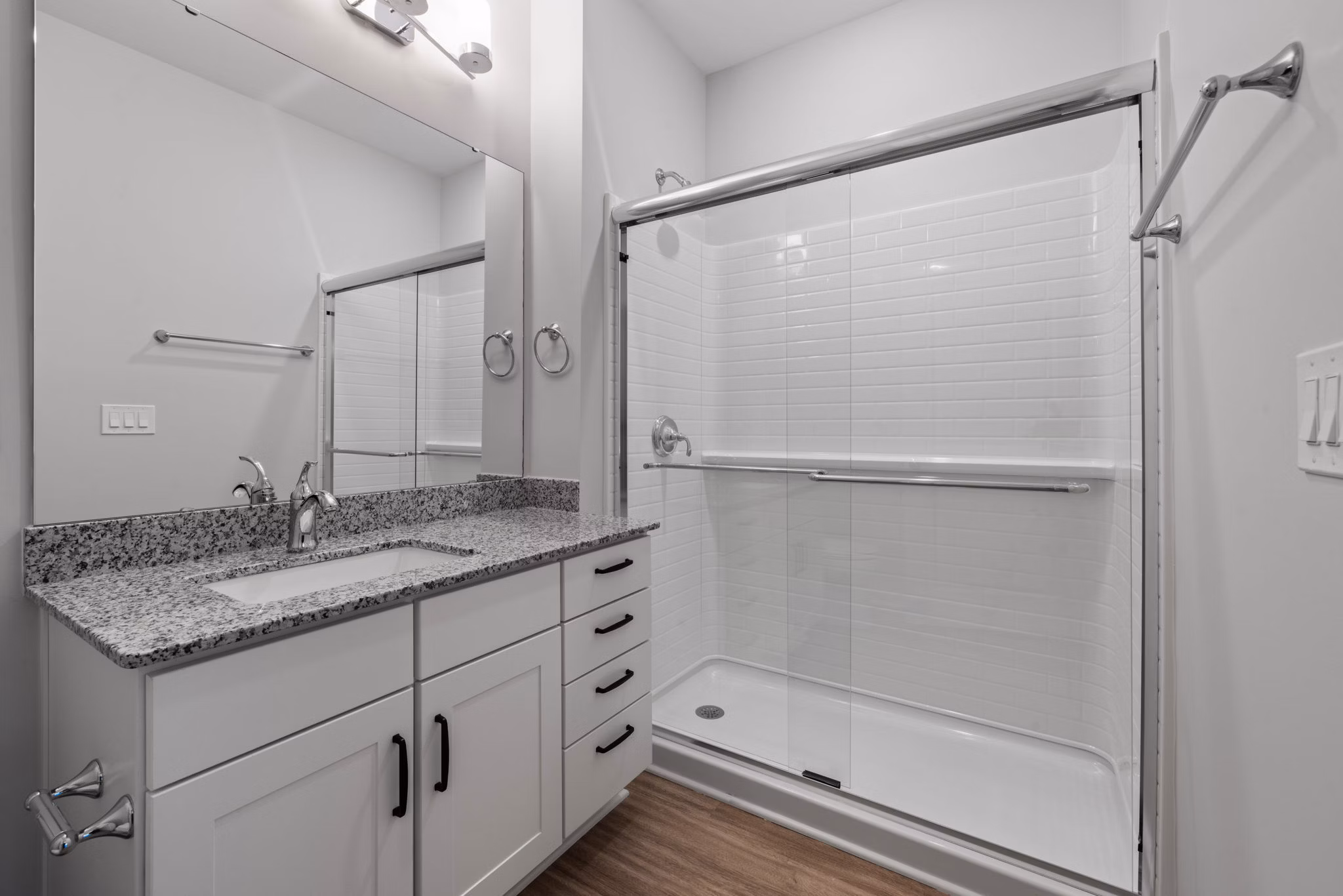 bathroom at Alexander Crossing Apartments