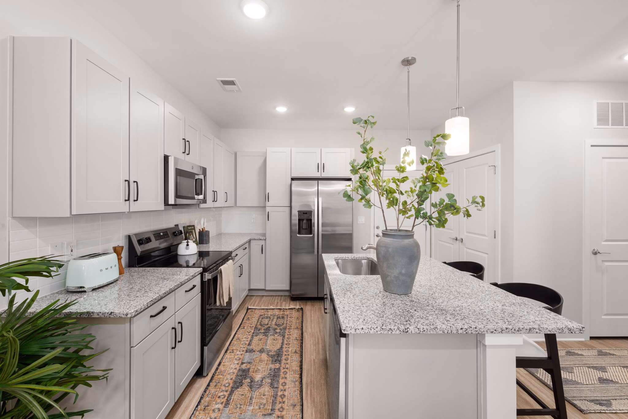 kitchen at Alexander Crossing Apartments