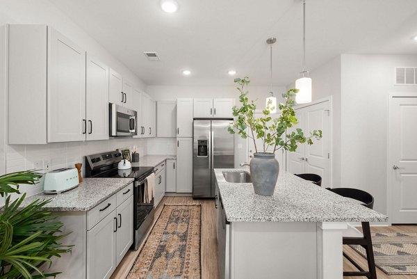 kitchen at Alexander Crossing Apartments