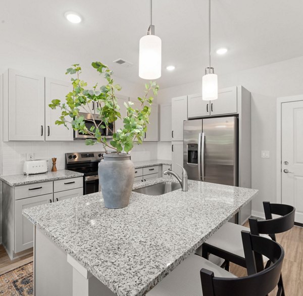 kitchen at Alexander Crossing Apartments