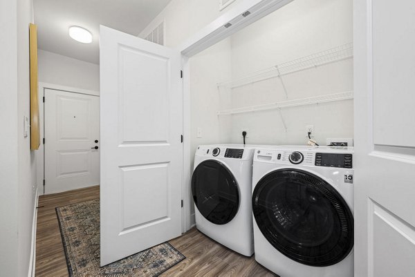 laundry room at Evermore Apartments