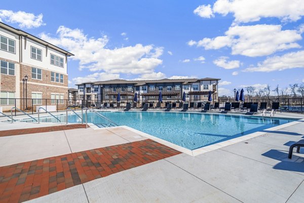 pool at 101 Depot Apartments