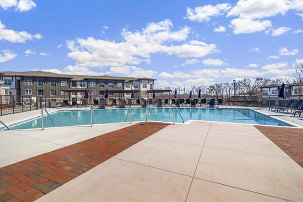 pool at 101 Depot Apartments