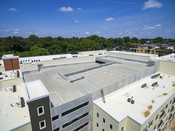 5115 Park Place: Contemporary building at luxury apartments in Houston