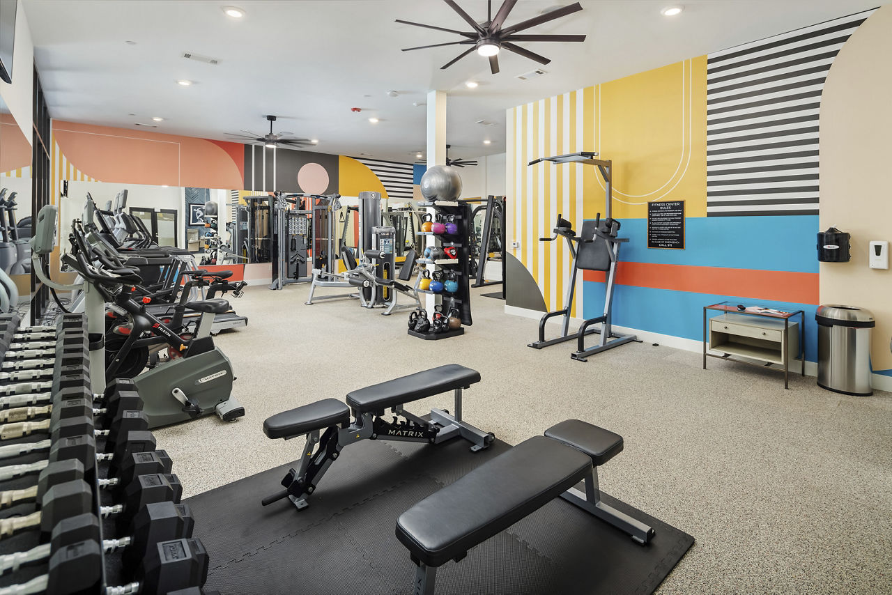 Gym at 675 N Highland (1 of 4)